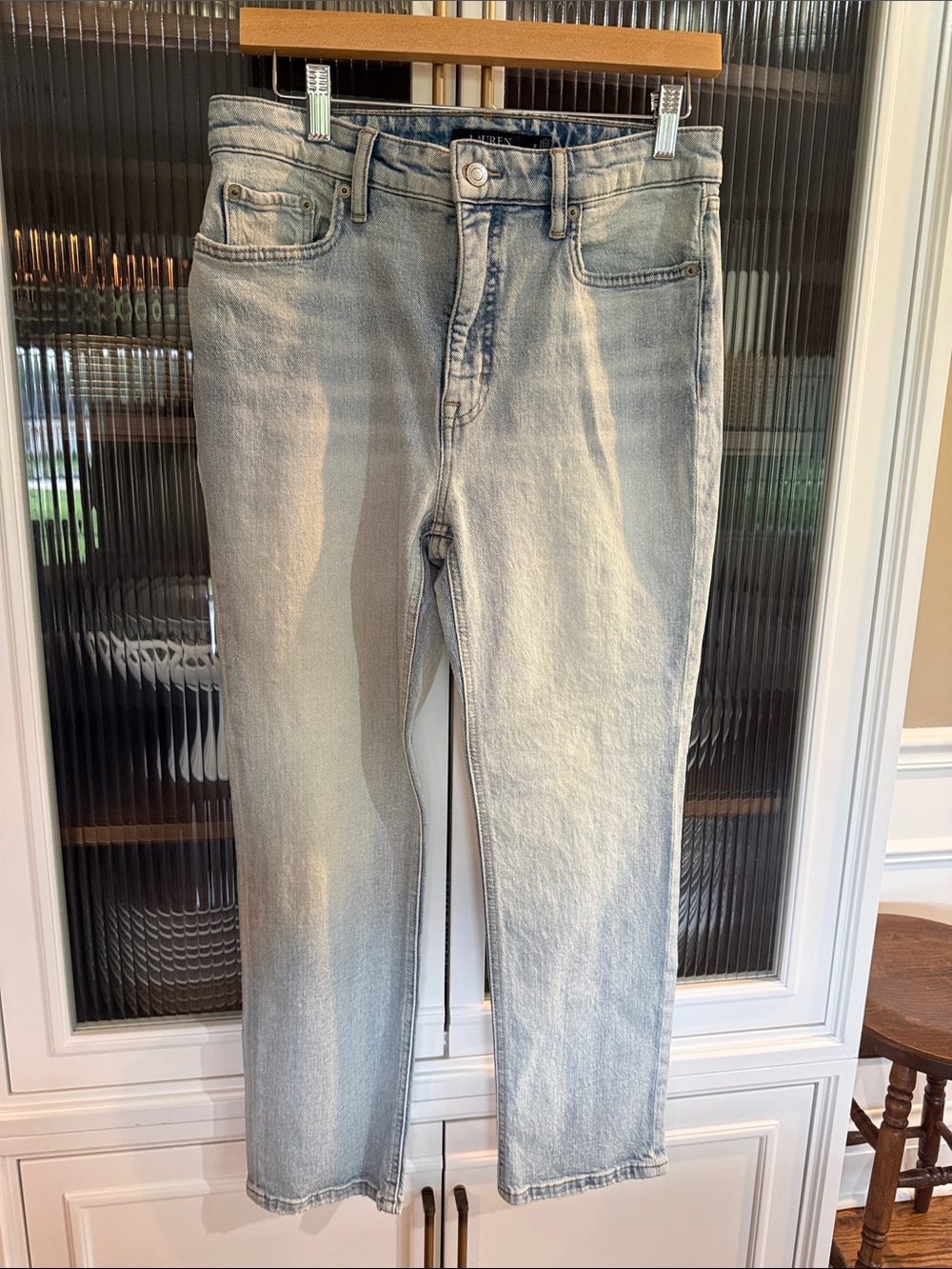 Ralph Lauren Light Wash Women’s  Straight Jeans